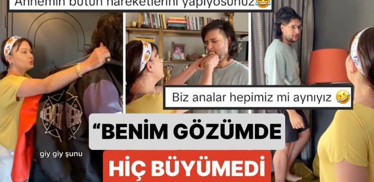 Paylaştığı Videolara Güldüren Nurgül Yeşilçay Bu Sefer de Oğluyla Birlikte Bir “Anneler Günü” Videosu Çekti