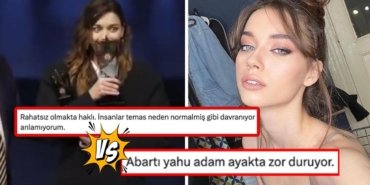 Afra Saraçoğlu’nun “En İyi Kadın Oyuncu” Ödülünü Alırkenki Panik Tavrı Tartışma Yarattı!