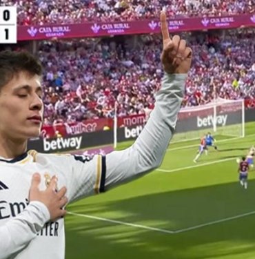 Arda Güler, Real Madrid formasıyla gol atmayı hobi edindi! Milli oyuncu bu hafta da müthiş bir gole imza attı…