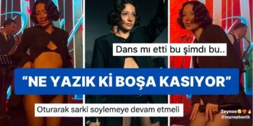 Seksi Dans Ettiğini Zanneden Zeynep Bastık’ın Hareketleri Fena Dile Düştü!