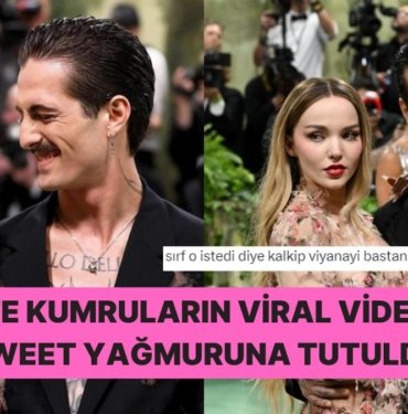 Dove Cameron ile Maneskin Grubunun Solisti Damiano Verdikleri Aşk Dolu Pozlar ile X’te Gündem Oldu