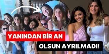 Nazlı Sabancı ile Tatile Çıkan Hande Erçel Müstakbel Eltisinin Yanından Bir An Bile Ayrılmadı!