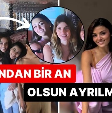 Nazlı Sabancı ile Tatile Çıkan Hande Erçel Müstakbel Eltisinin Yanından Bir An Bile Ayrılmadı!