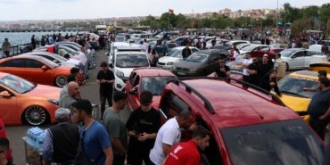 Modifiye araç tutkunları Tekirdağ’da buluştu