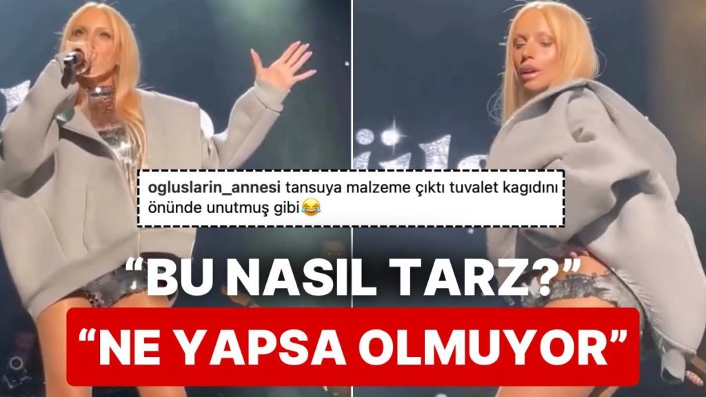 Gülşen’in Son Konserinde Tercih Ettiği Sahne Kombini “Her Seferinde Daha da Kötüsü Geliyor” Dedirtti