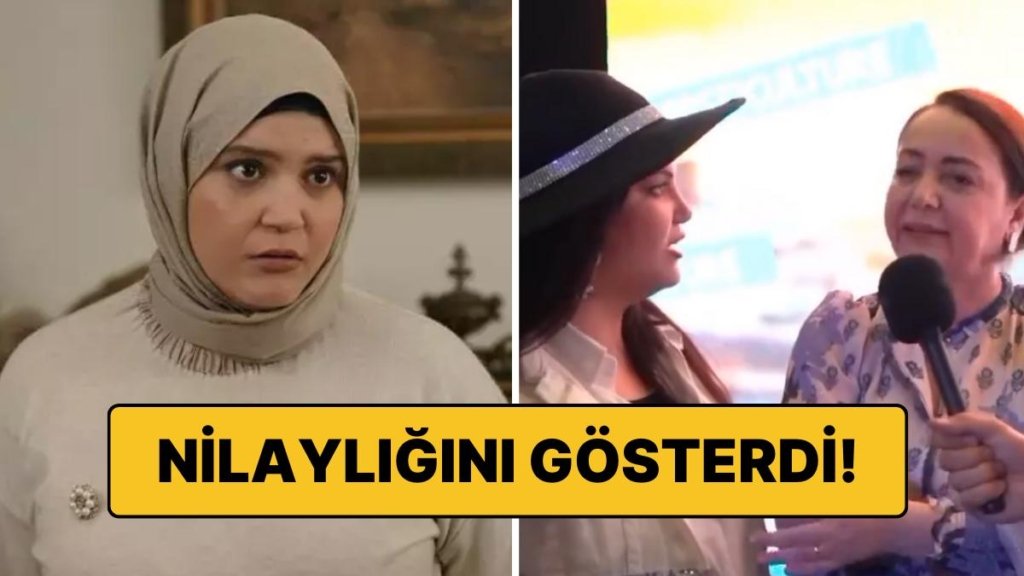 Yine Nilaylık Yaptı! Feyza Civelek Rol Arkadaşı Sibel Taşçıoğlu’nun Röportajını Bölüp Durdu!
