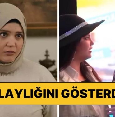 Yine Nilaylık Yaptı! Feyza Civelek Rol Arkadaşı Sibel Taşçıoğlu’nun Röportajını Bölüp Durdu!