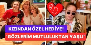 Ceyda Düvenci, Kızı Melisa’nın Anneler Günü Hediyesi Olarak Söylediği Şarkıyla Herkesi Duygulandırdı
