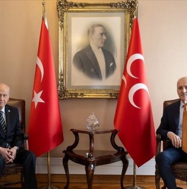 Kurtulmuş’tan Bahçeli’ye yeni anayasa ziyareti