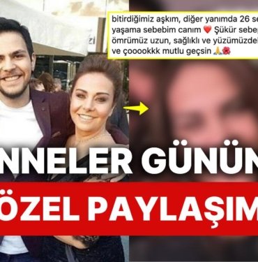 Çiçek Dilligil’den Cinsiyet Geçişi Yapmaya Karar Veren Çocuğu Ayda Öztoprak İle Anneler Günü Paylaşımı