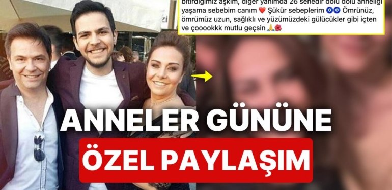 Çiçek Dilligil’den Cinsiyet Geçişi Yapmaya Karar Veren Çocuğu Ayda Öztoprak İle Anneler Günü Paylaşımı