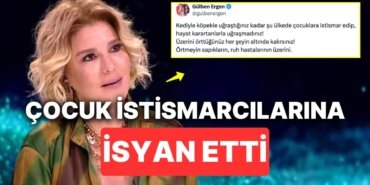 Gülben Ergen Çocuk İstismarı Konusunun Üstünün Örtüldüğünü Söyleyerek İsyan Etti