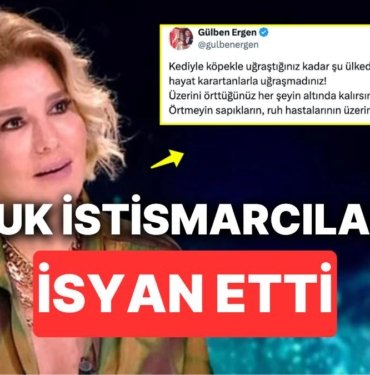 Gülben Ergen Çocuk İstismarı Konusunun Üstünün Örtüldüğünü Söyleyerek İsyan Etti