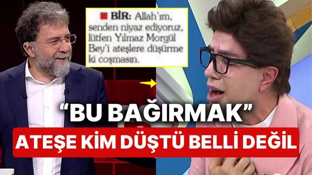 Kendisi Gibi Bizi de Ateşe Düşüren Yılmaz Morgül’e Ahmet Hakan’dan Sert Eleştiri