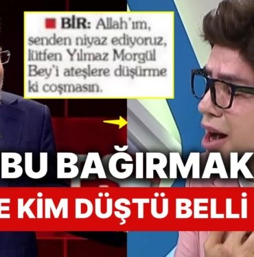 Kendisi Gibi Bizi de Ateşe Düşüren Yılmaz Morgül’e Ahmet Hakan’dan Sert Eleştiri