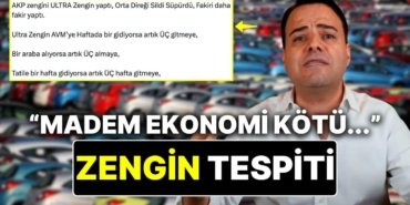 Özgür Demirtaş “Ekonomi İyi” Diyenlere Zengin Tespitiyle Açtı Ağzını Yumdu Gözünü