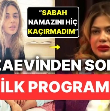 Cezaevinden Çıkan Nihal Candan İlk Kez Katıldığı Programda 7 Vakit Namaz Kıldığını Söyledi