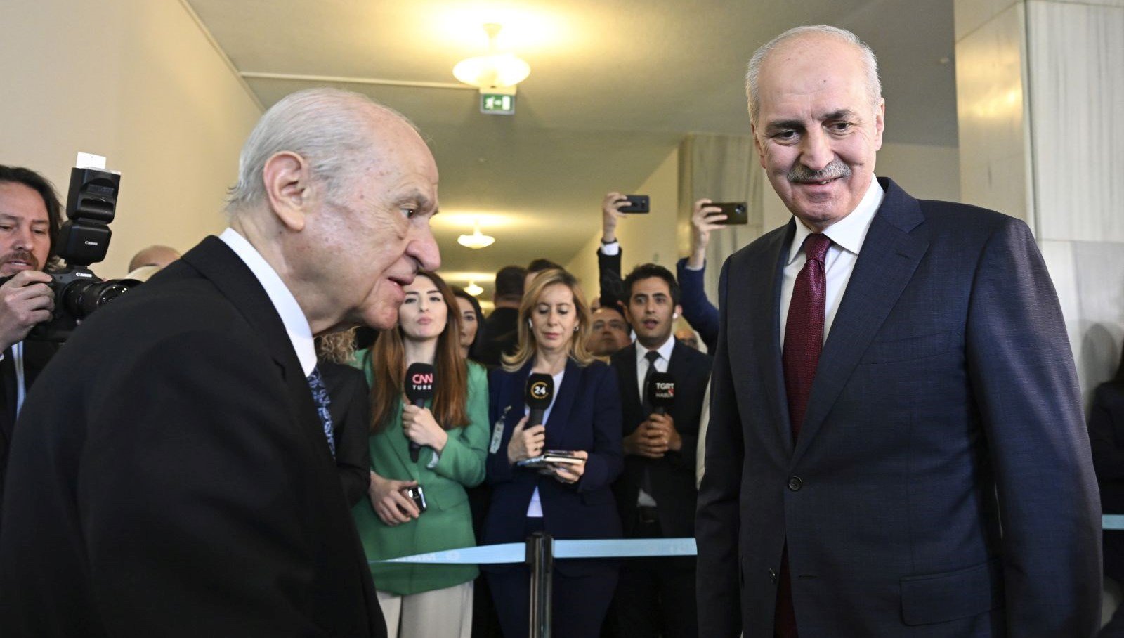 Kurtulmuş’tan Bahçeli’ye yeni anayasa ziyareti
