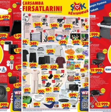 ŞOK’a Akıllı Yürüyüş Bandı ve Kamp Ürünleri Geliyor! 15 Mayıs 2024 ŞOK Aktüel Ürünler Kataloğu!