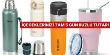 Buz Gibi Soğuk Su! Bu Yaz Suyunuzu Her Yere Taşıyabilmenizi Sağlayacak Kaliteli Termos Modelleri ve Fiyatları