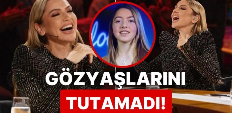 Yıllar Önce Katıldığı Yarışmanın Yeni Jüri Üyesi Olan Hadise Eski Görüntülerini Görünce Gözyaşlarını Tutamadı
