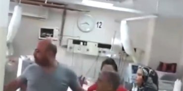 Zorla yoğun bakım servisine giren gruba soruşturma