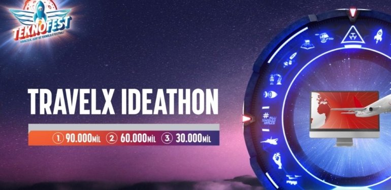 TEKNOFEST TravelX Ideathon Yarışması için başvurular devam ediyor