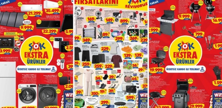 ŞOK’a Akıllı Yürüyüş Bandı ve Kamp Ürünleri Geliyor! 15 Mayıs 2024 ŞOK Aktüel Ürünler Kataloğu