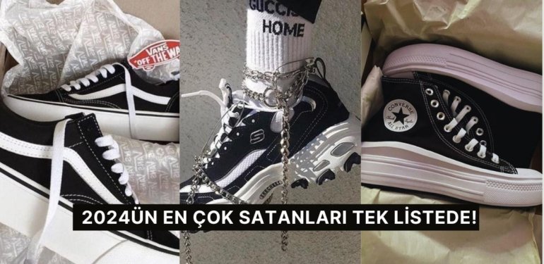 2024’te Trend Olan ve En Çok Satan Yüksek Tabanlı Spor Ayakkabılar