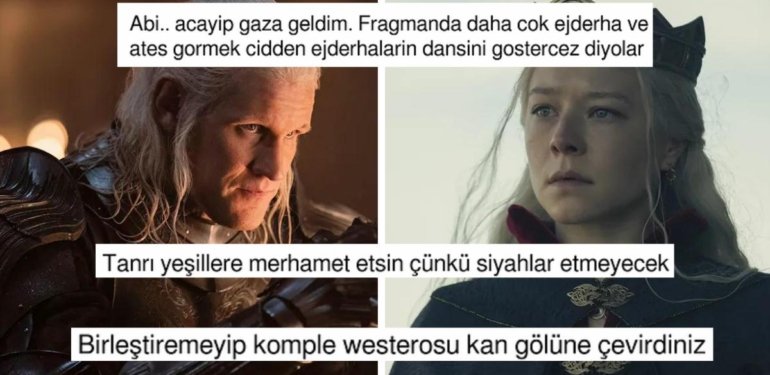 House of the Dragon’dan Gelen Bol Ejderhalı Fragman Ortalığı Ateşe Verdi