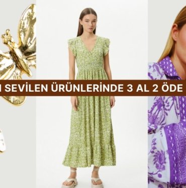 Elbiseden Parfüme Koton Ürünlerinde 3 Al 2 Öde Fırsatından Seçili Ürünler Burada!