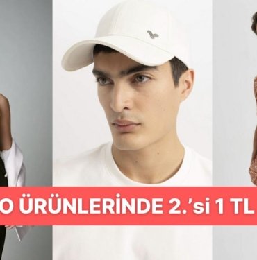 DeFacto Kaliteli ve Şık Tasarımlarıyla  Unutulmaz Bir Fırsat Sunuyor: “2. Ürün 1 TL” Kampanyası!
