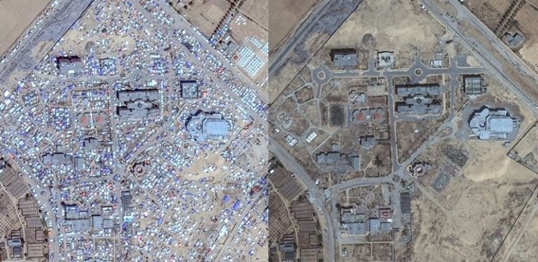 Refah’a sığınan Filistinliler bir kez yerlerinden edildi