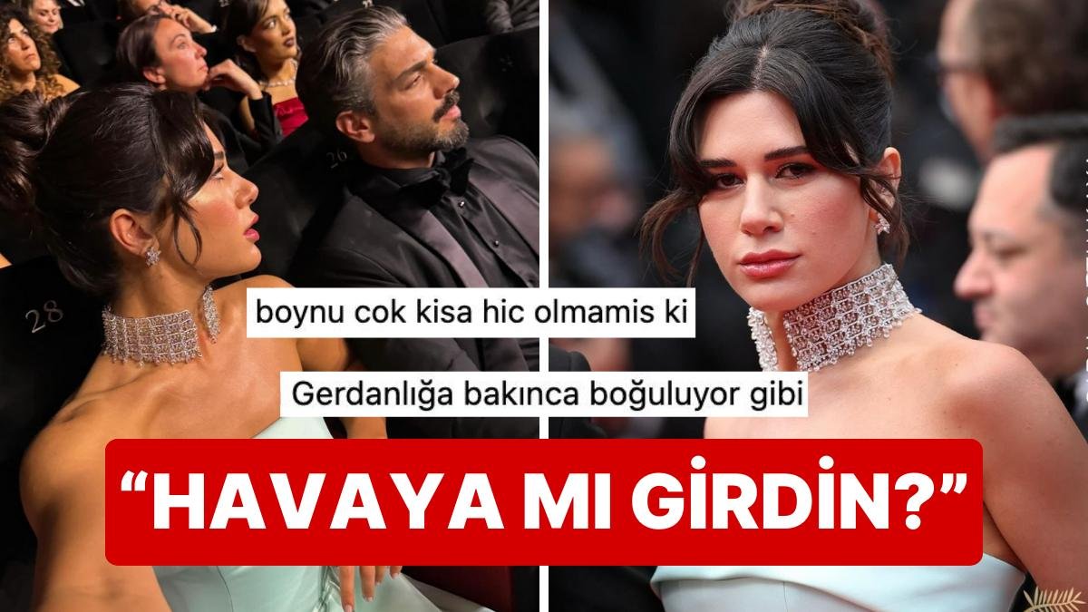 Şükrü’süyle Cannes’da Boy Gösteren Sindirella’dan Hallice Sibil Çetinkaya’nın Takısı da Tarzı da Dillere Düştü