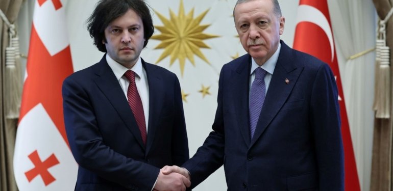 Gürcistan Başbakanı Ankara’da | Cumhurbaşkanı Erdoğan: Gürcistan’la ticaret hedefimiz 5 milyar dolar