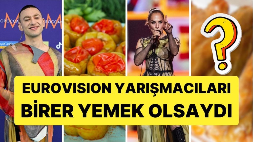 Eurovision Şarkıcılarını Avrupa Yemekleriyle Eşleştirerek Görsel Şölen Yaratan Kişi