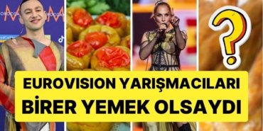 Eurovision Şarkıcılarını Avrupa Yemekleriyle Eşleştirerek Görsel Şölen Yaratan Kişi