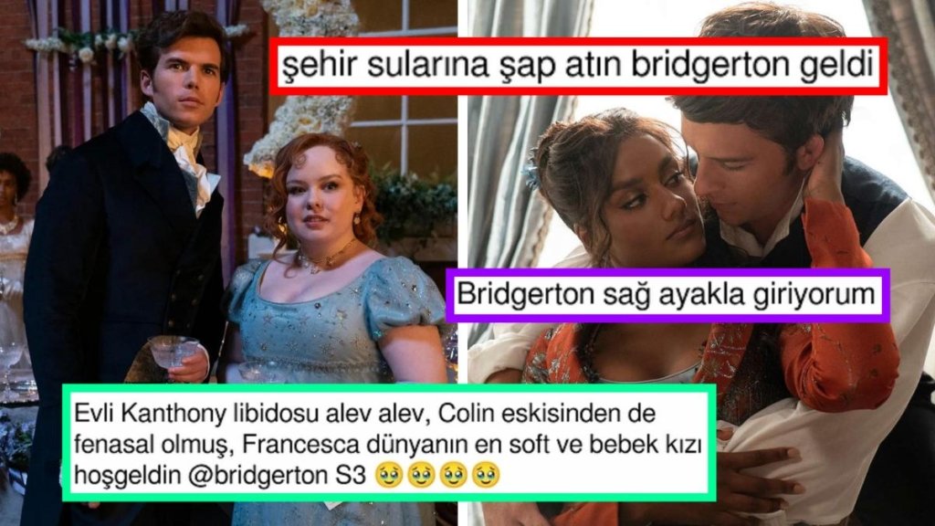 İzleyiciye Seks Sahnesi Uyarısı Yapılan Bridgerton’ın 3. Sezonuna İzleyicilerden İlk Tepkiler Geldi!