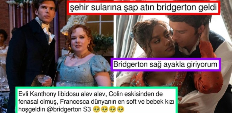 İzleyiciye Seks Sahnesi Uyarısı Yapılan Bridgerton’ın 3. Sezonuna İzleyicilerden İlk Tepkiler Geldi!