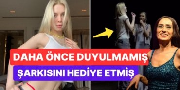 Yıldız Tilbe Sahnesinde Ağırladığı Aleyna Tilki’ye Hiç Duyulmamış Bir Şarkısını Hediye Ettiğini Açıkladı!