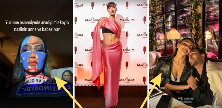 Okullu Nazlı Sabancı’dan Müge Anlı’ya Saran Danla Bilic’e 16 Mayıs’ta Ünlülerin Yaptığı Instagram Paylaşımları