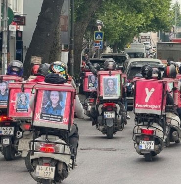 Motokuryelerden Ata Emre Akman için adalet konvoyu