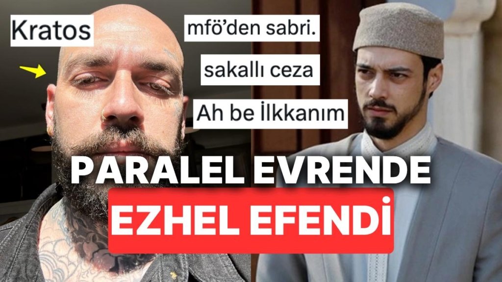 Ezhel’in Kızıl Goncalar’dan Etkilendiği Yeni Sakallı Tarzı Binbir Kişiye Benzetildi