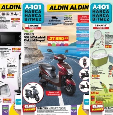 A101’e Koltuk ve Halı Yıkama Makinesi Geliyor! 23 Mayıs 2024 A101 Aldın Aldın Kataloğu