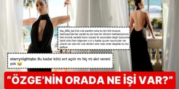 Kızılcık Şerbeti’nin Görkem’i Özge Özacar’ın Cannes Kombini de Neden Orada Olduğu da Dillere Fena Düştü!