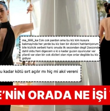 Kızılcık Şerbeti’nin Görkem’i Özge Özacar’ın Cannes Kombini de Neden Orada Olduğu da Dillere Fena Düştü!