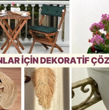 Küçük Balkonlar İçin Dekorasyon Önerileri