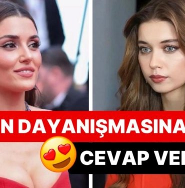 Cannes’da Hediye Paketine Benzetilen Hande Erçel’den Afra Saraçoğlu’nun Destekleyici Yorumuna Cevap Geldi!