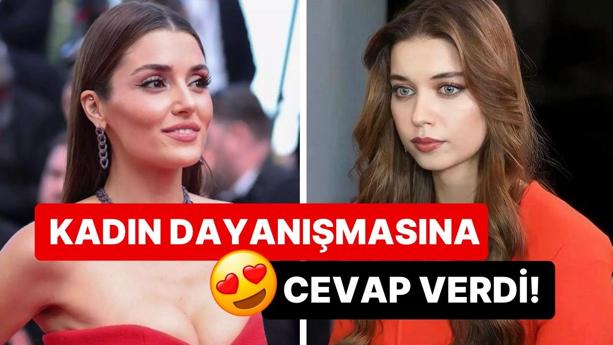 Cannes’da Hediye Paketine Benzetilen Hande Erçel’den Afra Saraçoğlu’nun Destekleyici Yorumuna Cevap Geldi!