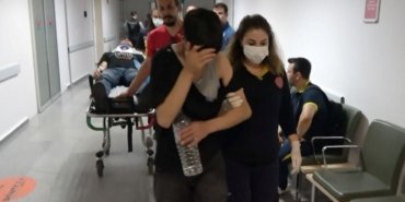 Aksaray’da taşlı sopalı kavga: Evine sevgilisiyle giden koca hastanelik oldu